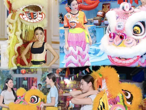 Hoa hậu Việt Nam tập Lân sư rồng: Sức hút của nghệ thuật truyền thống
