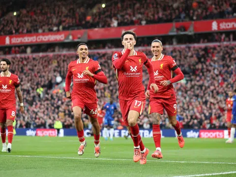 10 thống kê Liverpool 2-1 Chelsea: Slot quá đỉnh; Ai cản nổi Jackson?