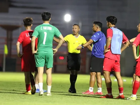 Thoát thua U19 Việt Nam, HLV Myanmar khen trọng tài hết mực