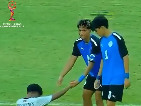 Campuchia chơi lớn, Philippines hạ Timor Leste ở giải U19 ĐNÁ