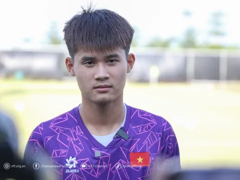 Cầu thủ U19 Việt Nam không hài lòng bản thân, nói thẳng mục tiêu ở trận gặp Lào