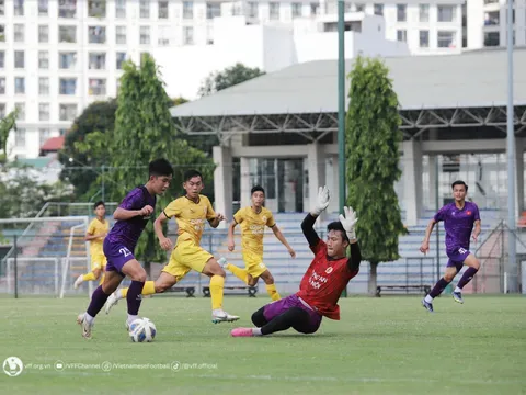 U19 Việt Nam thắng U21 CAHN 6-1