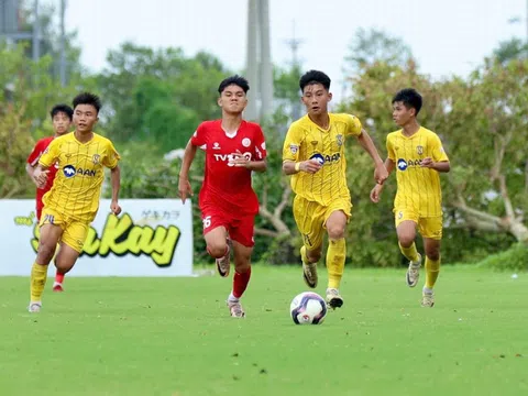 Tứ kết U15 Quốc gia: SLNA gục ngã, HAGL đại bại