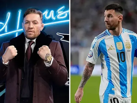 Conor McGregor sắp vớ bẩm 365,000 đô nhờ Messi và các đồng đội