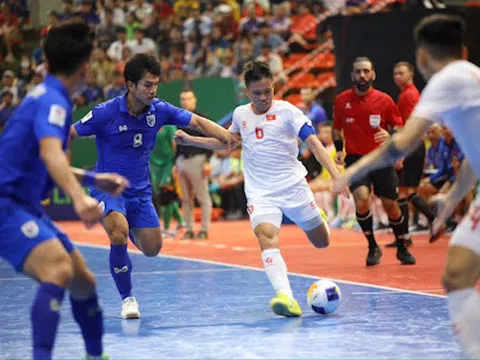 CHÍNH THỨC: Việt Nam đối đầu Thái Lan ở giải futsal ĐNÁ