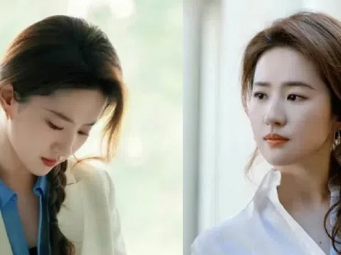 2 kiểu tóc cơ bản của Lưu Diệc Phi "Câu chuyện Hoa Hồng" xinh tươi và sang chảnh