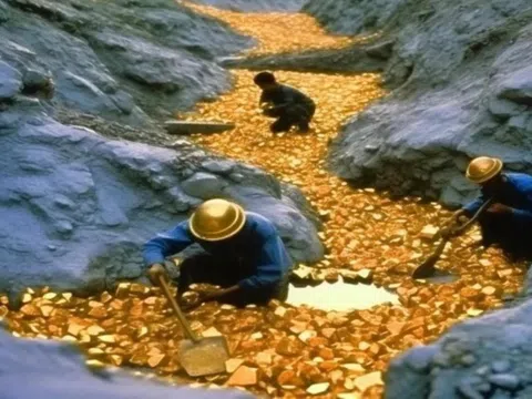 Phát hiện "dòng suối chứa 5 tấn vàng", nhưng đã bị “bỏ bê” vì 1 lý do gì?