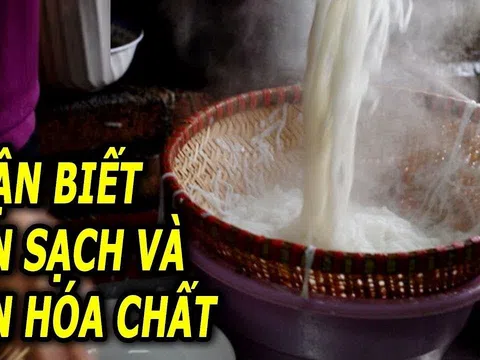 Đi chợ thấy bún trắng mịn đừng mua, người bán hàng tiết lộ: Bún sạch phải có điểm này