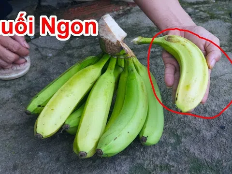 Người bán hàng không bao giờ nói: Mua chuối chọn quả cong hay quả thẳng thì ngon?