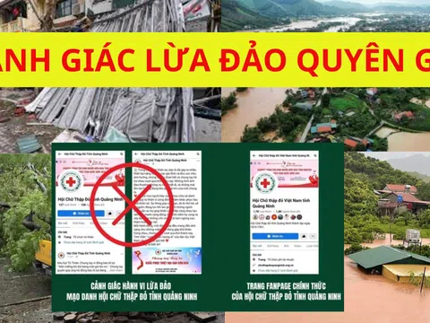 Cơ quan chức năng cảnh bảo lừa đảo quyên góp từ thiện hỗ trợ dân vùng lũ, tỉnh táo khi cứu trợ đồng bào