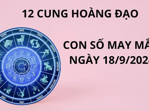 Tử vi ngày 18/9, con số may mắn con số đẹp rước tài hút lộc, giúp 12 cung hoàng đạo may mắn giàu có