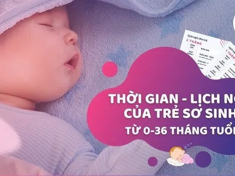 Khung giờ đi ngủ lí tưởng nhất cho trẻ theo từng độ tuổi, biết để nuôi con cao lớn