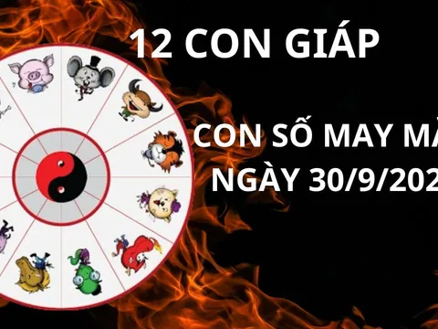 Từ vi ngày 30/9, con số may mắn mang lại tài lộc giàu có cho 12 con giáp