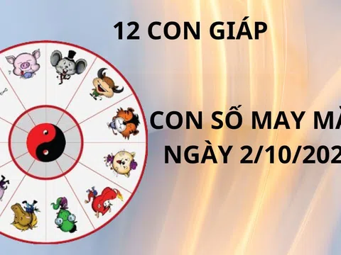 Tử vi ngày 2/10 chọn con số may mắn số đẹp cho 12 con giáp rước tài hút lộc giàu có