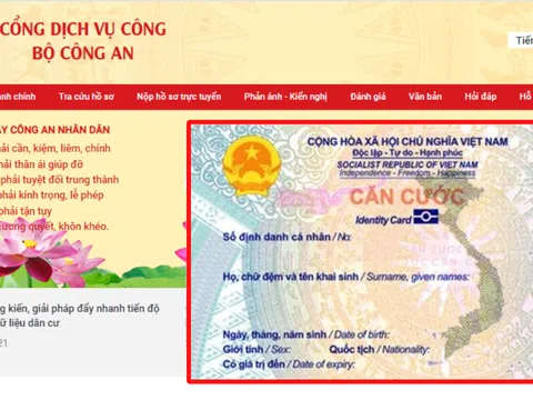 Cách đăng ký làm thẻ Căn cước mẫu mới online tại nhà, cấp mới hay đổi thẻ đều thực hiện được