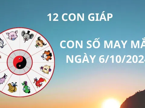 Tử vi ngày 6/10, con số may mắn chiêu tài hút lộc giúp 12 con giáp gặp thuận lợi làm giàu