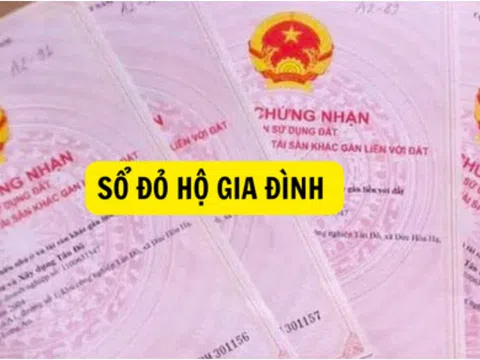 Từ nay tới 31/12/2024 không còn sổ đỏ hộ gia đình: Sổ đỏ trước đó có phải đi cấp đổi lại?