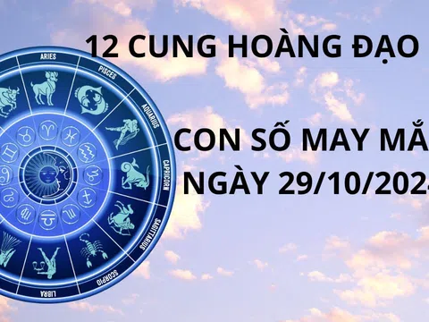 Tử vi ngày 29/10, con số may mắn chiêu tài rước lộc cho 12 chòm sao thuận lợi phát tài