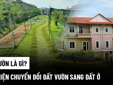 Kể từ nay, muốn chuyển từ đất vườn sang đất ở cần có những giấy tờ này