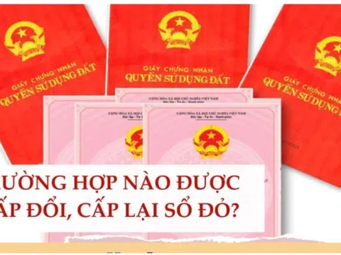 Từ 11/2024-1/1/2025: 7 trường hợp cần đi cấp đổi lại Sổ đỏ nếu không muốn thiệt thòi vì mất quyền lợi