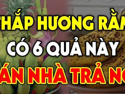 Loại quả ngon ngọt, đẹp mắt nhưng người xưa chẳng bao giờ lấy thắp hương, là quả gì?