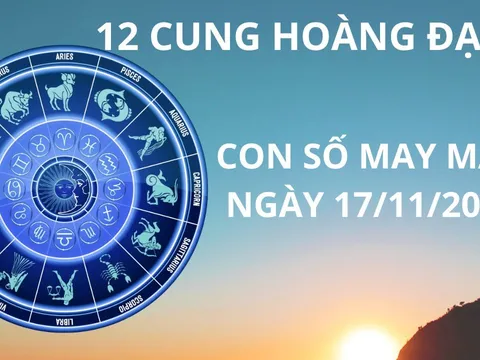 Tử vi ngày 17/11 con số may mắn cho 12 chòm sao giàu có phát tài