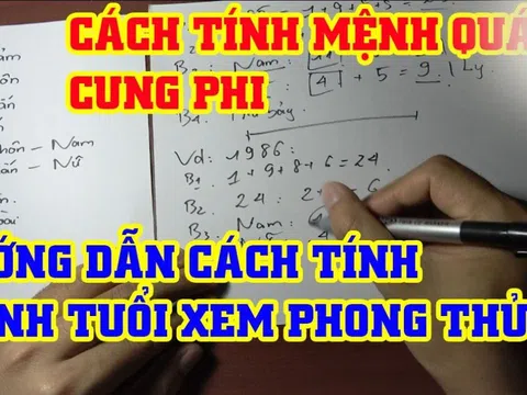 Cộng tất cả ngày tháng năm sinh lại, ai có kết quả đúng bằng số này cả đời hưởng phước