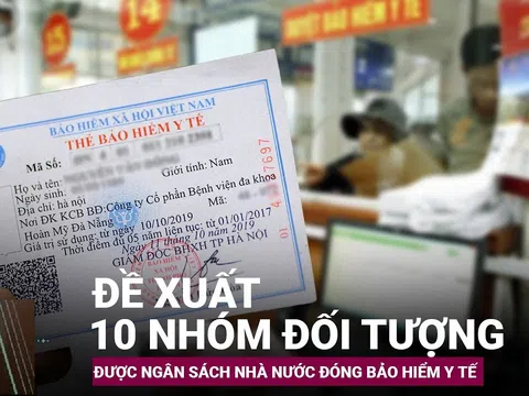 Thêm 10 nhóm đối tượng được ngân sách nhà nước đóng Bảo hiểm y tế, là những ai?