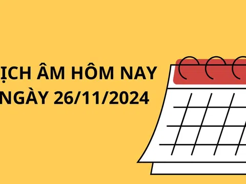 Lịch âm ngày 26/11 một ngày tốt để tiến hành những việc này, làm ngay cho cuối năm phát tài giàu có