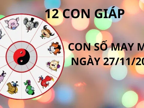 Tử vi ngày 27/11, con số may mắn cho 12 con giáp ăn lộc tổ tiên thần tài dẫn lối giàu sang