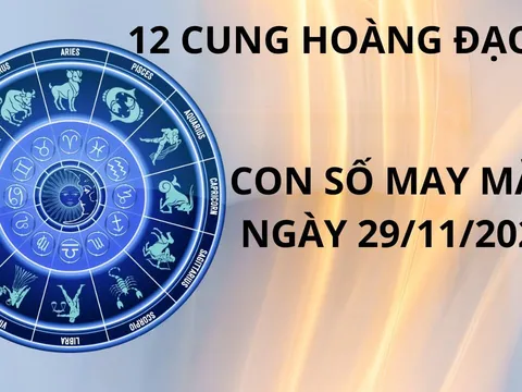 Tử vi ngày 29/11, con số may mắn cho 12 chòm sao đi đằng Đông hốt vàng đi đằng Tây nhặt bạc