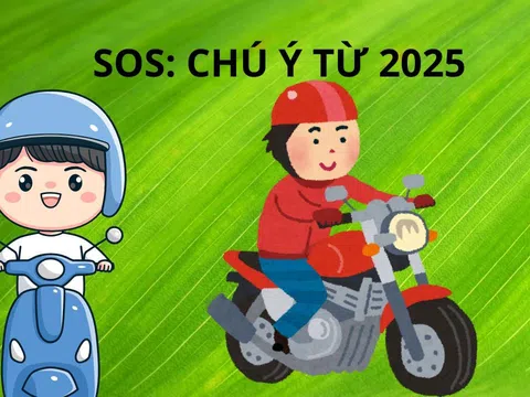 Từ 1/1/2025 người đi xe máy cần biết quy định mới này tránh bị CSGT xử phạt nặng