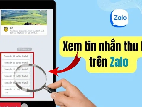 Mở Zalo cứ nhấn nút này, đọc tin nhắn đã bị thu hồi dễ ợt, chồng ngoại tình đừng hòng giấu