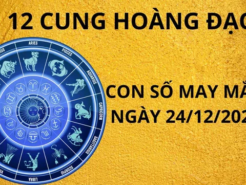 Tử vi ngày 24/12 con số may mắn nhà trời xả lộc mùa lễ cho 12 cung hoàng đạo giàu có bất ngờ