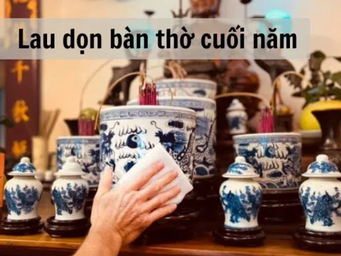 Cuối năm dọn nhà rút tỉa chân nhang làm việc này: Gia chủ tiền vào như nước