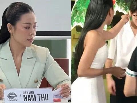 Nam Thư lên tiếng về khoảnh khắc con trai Lâm Vỹ Dạ né tránh cô