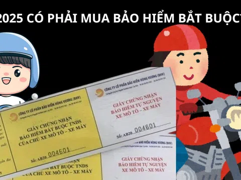 Từ 1/1/2025 có bắt buộc phải mua bảo hiểm xe máy không? CSGT có xử phạt lỗi này không?