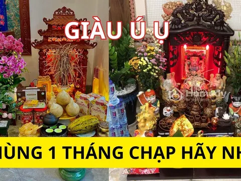 Mùng 1 tháng Chạp nhớ dâng cúng thứ này trên ban Thần tài sẽ được ứng nghiệm giàu có, năm mới phát tài