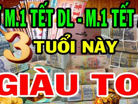 Từ mùng 1 tết Dương đến mùng 1 Tết âm: 3 tuổi Tiền Tình đỏ rực, thu nhập tăng vù vù