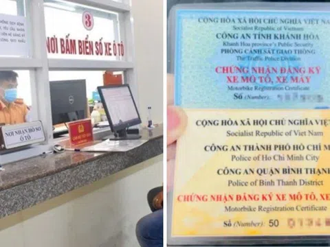 Từ 1/1/2025, 6 trường hợp phải đổi biển số xe, cà vẹt xe: Bạn có nằm trong trường hợp này không?