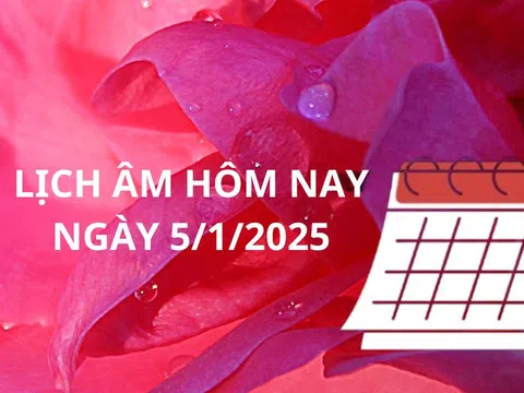 Lịch âm ngày 5/1, 3 con giáp cực hợp với hôm nay nên tận dụng làm ngay việc này để phát tài giàu có