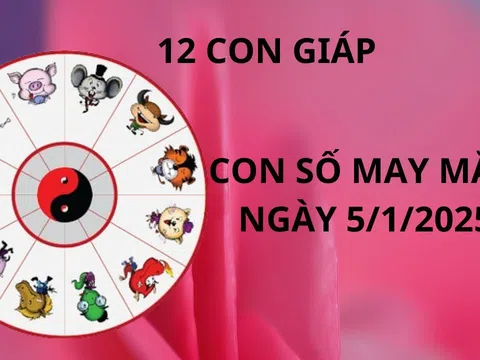 Tử vi ngày 5/1 con số may mắn cho 12 con giáp gặp vận may nhận cơn mưa vàng tài lộc, thăng tiến nhanh