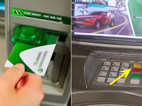 Cận Tết đi rút tiền bị nuốt thẻ ATM, ấn ngay nút này trên máy để sớm lấy lại thẻ