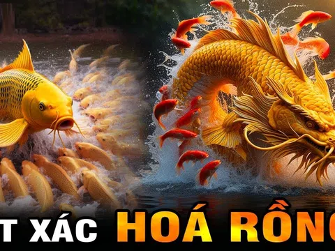 Hết tháng Chạp: 4 tuổi cá Chép hóa Rồng, người số 2 làm ăn thắng đậm