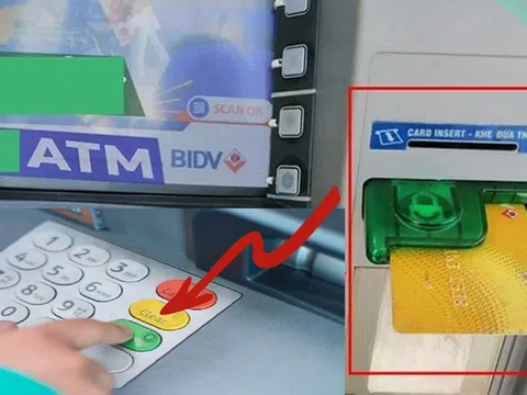 Bị nuốt thẻ ATM khi rút tiền: Ấn nút này trên máy là lấy lại ngay, không cần chờ mở khoá