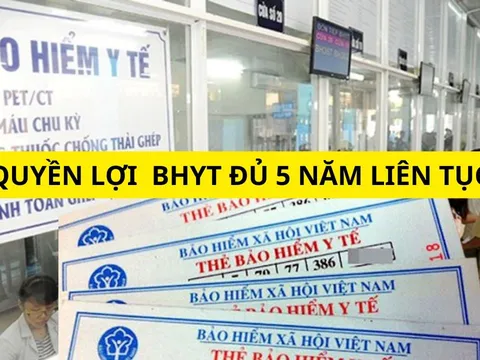 Quy định mới từ 1/7/2025 bảo hiểm y tế đủ 5 năm liên tục sẽ được hưởng 100% chi phí khám chữa, phải không?