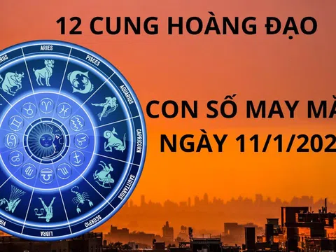 Tử vi ngày 11/1 con số may mắn cho 12 cung hoàng đạo được lộc thánh gánh lộc trời cơn mưa vàng tiền bạc