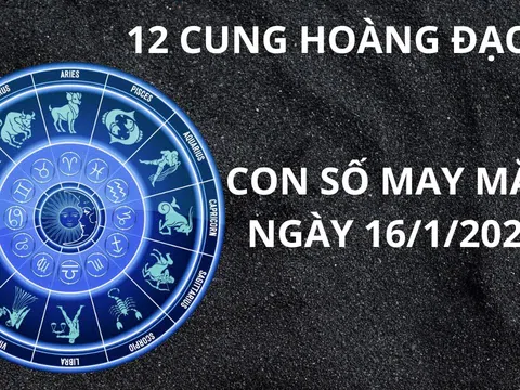 Tử vi ngày 16/1 con số may mắn giúp 12 con giáp ăn lộc thánh gánh lộc trời đổi đời giàu sang