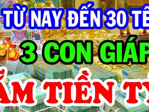 Đêm nay đến Giao thừa Ất Tỵ: 3 tuổi Đại Lộc giàu số 2 không ai số 1, đặc biệt người đầu tiên