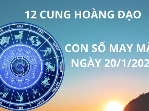 Tử vi ngày 20/1 con số may mắn cho 12 cung hoàng đạo nhận lộc tổ tiên ăn lộc nhà trời giàu bất ngờ